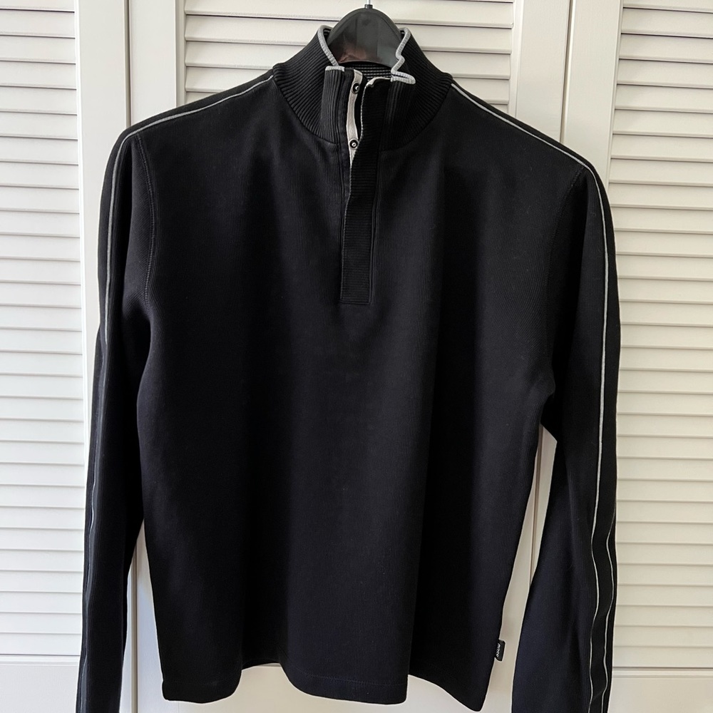 Hugo Boss Mock Neck Pullover Sweater